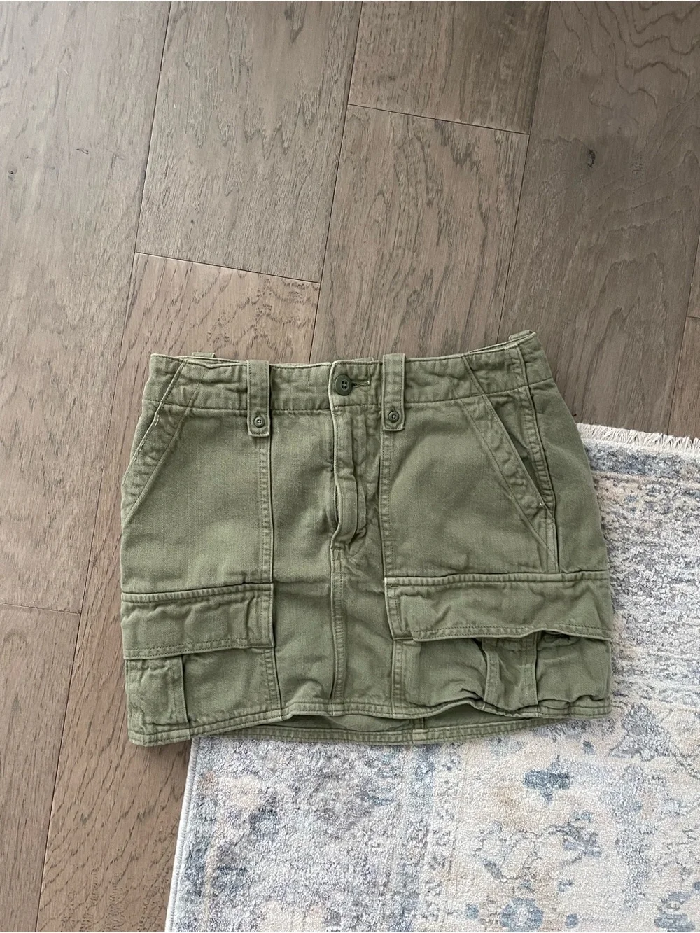 Aritzia Denim Forum The '90s Utility Jean Mini Skirt